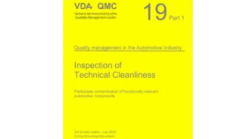 VDA 19.1 Yellow book objavljen sa proširenim pravilima inspekcije čistoće