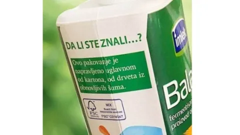 FSC obeležavanje na ambalaži mleka u Srbiji
