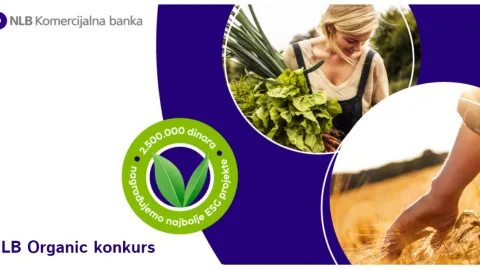 NLB Organic konkurs: Najboljim organskim projektima 2,5 miliona dinara