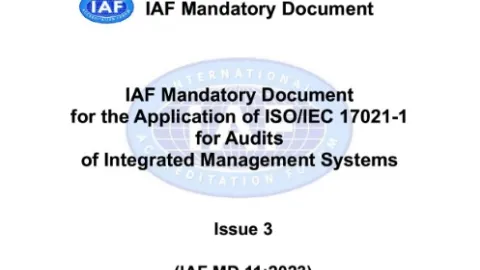 Objavljen IAF MD 11:2023