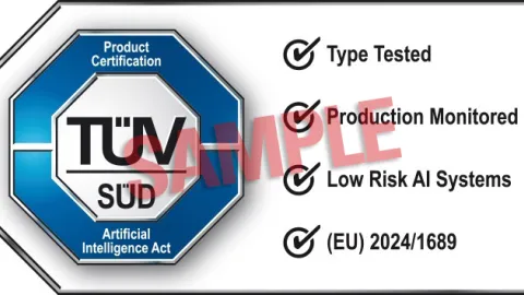 TÜV Süd pokreće dobrovoljni testni znak za sisteme veštačke inteligencije niskog rizika