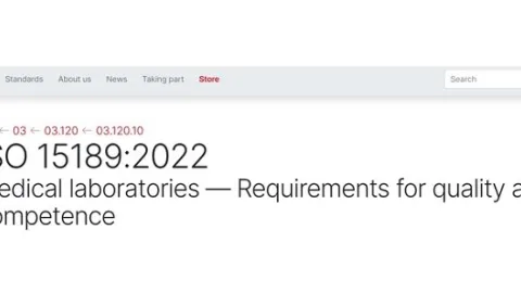 Objavljen ISO 15189:2022