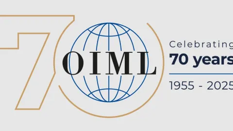 OIML obeležava 70. godišnjicu sa posebnim logotipom