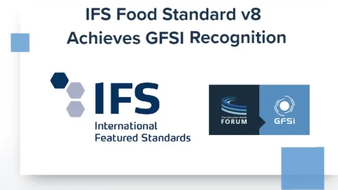 IFS Food 8 dobija GFSI priznanje