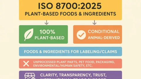 Globalna pravila za označavanje hrane biljnog porekla utvrđena u novom standardu ISO 8700