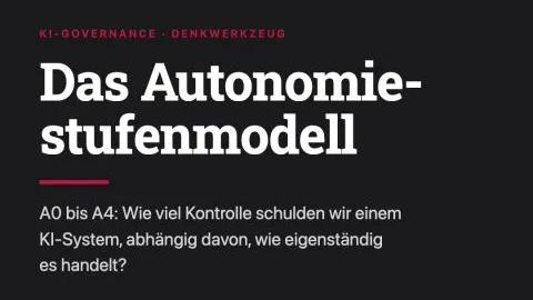 Pet nivoa autonomije za kontrolu agenata veštačke inteligencije