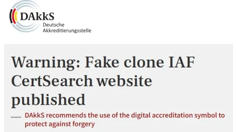 Lažna IAF CertSearch stranica izaziva zabrinutost oko poverenja onlajn-u i bezbednosti baze podataka