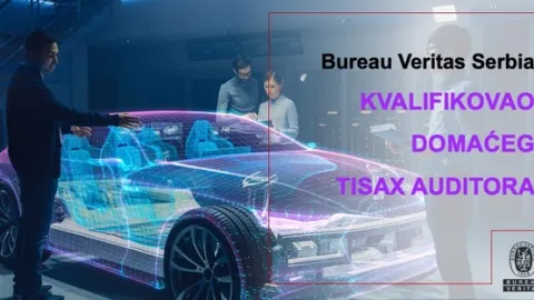 Bureau Veritas Srbija uspešno realizovao proces kvalifikacije prvog domaćeg TISAX auditora
