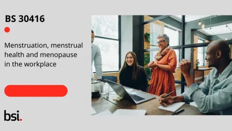 Prvi besplatni BSI standard za „Menstruaciju, menstrualno zdravlje i menopauzu na radnom mestu"