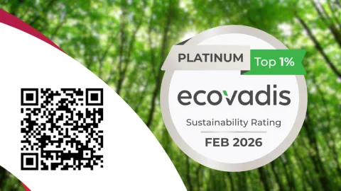 Iskraemeco prejel platinasto medaljo EcoVadis