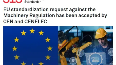 CEN i CENELEC prihvatili zahtev EU za standarde za regulaciju mašina