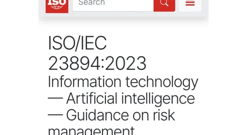 Kako upravljati rizicima korišćenja veštačke inteligencije - ISO 23894
