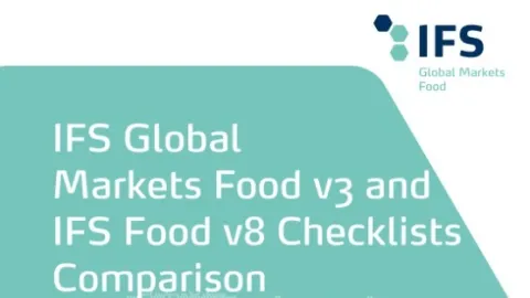 Objavljena čeklista za poređenje IFS Global Market Food v3 i IFS Food v8