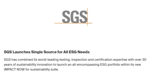 SGS uvodi "All in one" ESG usluge u okviru inicijative „Impact Now“
