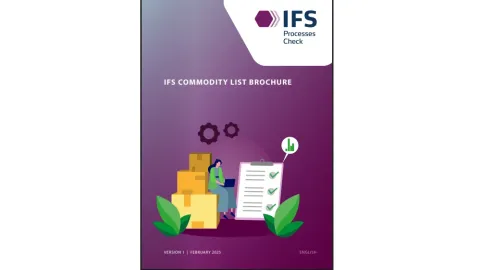 IFS Commodity List pomaže organizacijama da procene rizike - brošura objašnjava kako