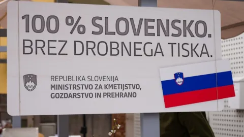 Slovenija uvaja oznako zastave na živilih, ki zagotavlja popolno domače poreklo