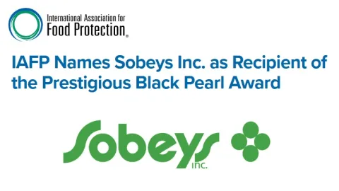 IAFP dodeljuje nagradu Crni biser Sobeys-u za izvrsnost u bezbenosti hrane za 2025. godinu
