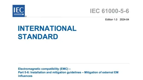 Objavljen IEC 61000-5-6:2024 