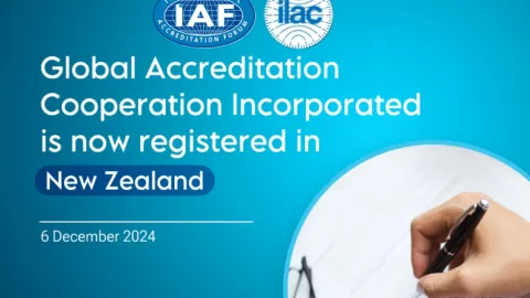 Global Accreditation Cooperation Incorporated registrovan na Novom Zelandu