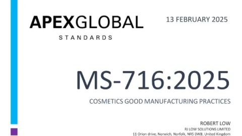 Novi nacrt GMP standarda za kozmetiku nastoji da modernizuje ISO 22716