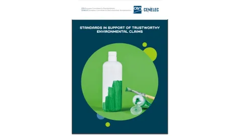 CEN i CENELEC objavili brošuru o pouzdanim standardima za sprečavanje "greenwashing"-a u zahtevima za zaštitu životne sredine