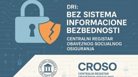 Državni revizor Srbije pronašao sigurnosne propuste u Registru socijalnog osiguranja
