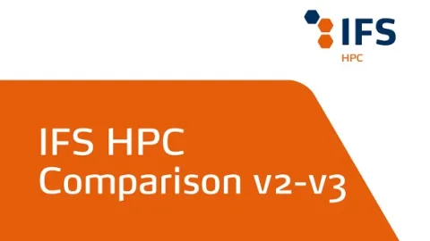 Objavljena IFS HPC lista za poređenje za verziju 2 i verziju 3 