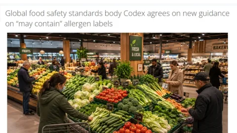 Codex definiše kada su "Može da sadrži" oznake alergena opravdane