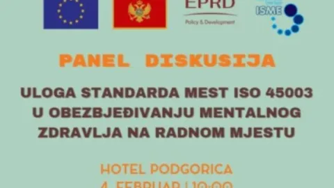 ISME je domaćin panela o ulozi ISO 45003 u promovisanju mentalnog zdravlja na radnom mestu
