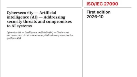 ISO/IEC 27090:2026 objavljen radi rešavanja pretnji po sajber bezbednost sistema veštačke inteligencije