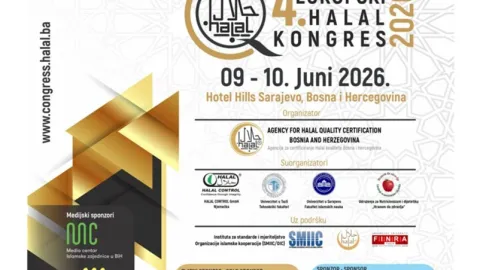 Sarajevo će biti domaćin četvrtog Evropskog halal kongresa u junu 2026.